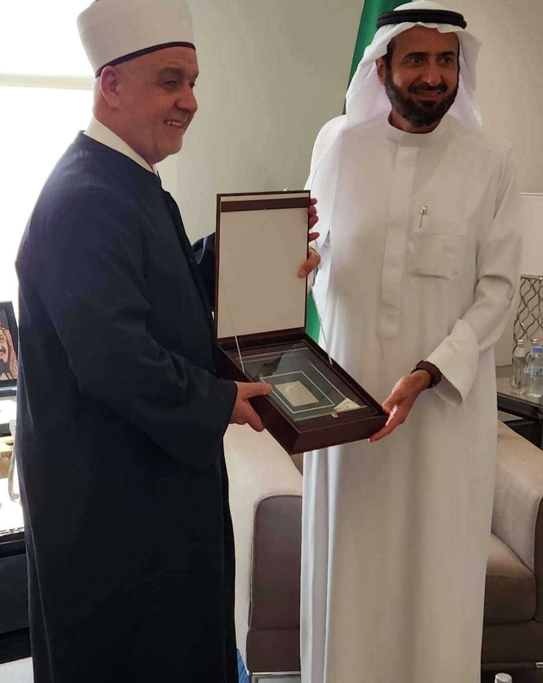 Reisul-ulema - Ministar hadža KSA 2.jpg - Reisul-ulema posjetio saudijskog ministra za hadž i umru
